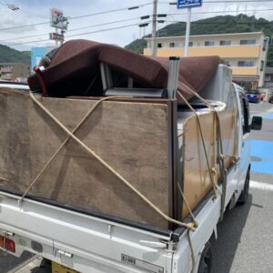 鳥取市で引越しの際に食器棚や布団を処分