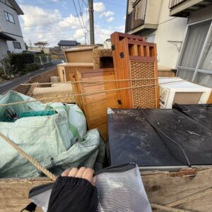 倉吉市で2LDKのお部屋の片付け