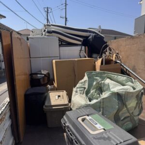 米子市で断捨離に伴う不用品の片付け
